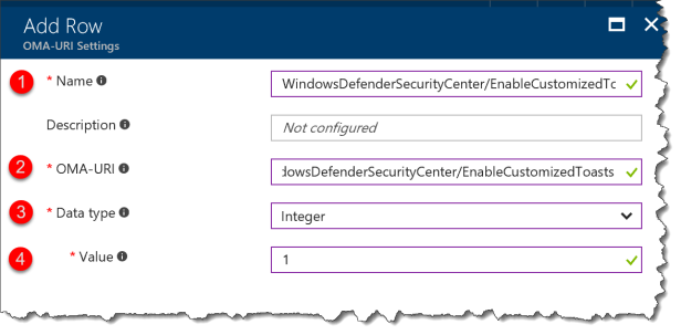 Windows 10 - Configure WindowsDefenderSecurityCenter - 06